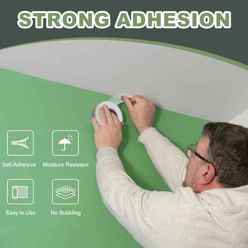 Drywall Joint Tape, Fiberglass Mesh Self-Adhesive Tape for Drywall Repair, 2" x 100 FT Drywall Joint Tape for Sheetrock Crack and Seam Patch Repair