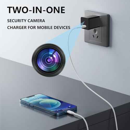 Portable mini camera, high-definition home surveillance camera, supports motion detection, ideal for monitoring seniors, children, pets, homes, and offices. Does not support mobile phone connection.