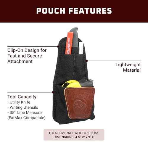 Occidental Leather 4 Pocket Tool Holder - 4 Pockets & Tool Holders - Made in USA