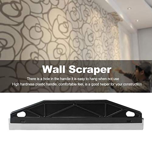 Paint Trim Guard, Multi-Purpose Paint Wallpaper Scraper, Stainless Steel Paint Shield,for Cutting in, Paint Guide & Measurement, Trim, Floor Cleaning Tool
