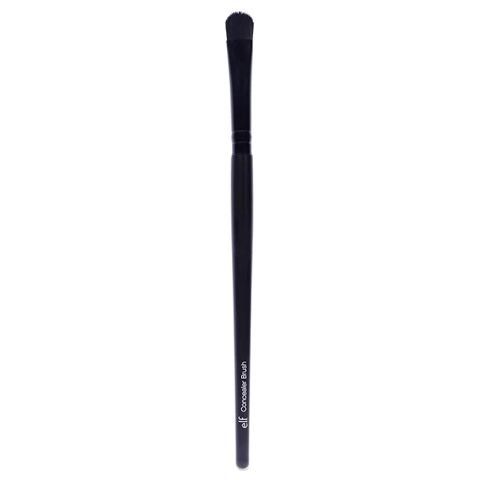 e.l.f. Concealer Brush, Flat Makeup Brush For Concealing Imperfections, Vegan & Cruelty-Free (Pack of 2)