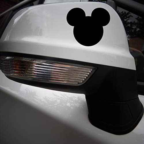 Mouse face Vinyl Stickers 7cm x 8cm for Tablets/laptops/Cars/chalkboards/Weddings Pack of 6