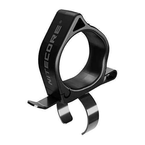 Nitecore NTR10 Tactical Clip-on Ring for Nitcore CI7, New P12, New P12R, P22R and i4000R, Black