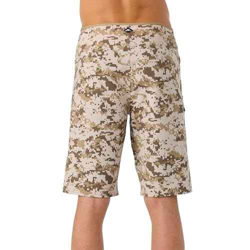 O'NEILL Men's Board Shorts 21 Inch Outseam GI Jack - Quick Dry Board Shorts Men's, Mens Board Shorts for Beach & Surfing