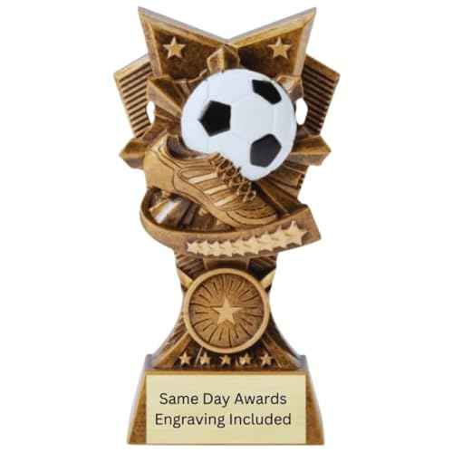 Champion V Sports Trophy Award with Custom Engraving ? Recognition Trophy for Kids and Adults Team Awards for Competitions School Sports Student Athletes MVPs Tournaments and Celebrations