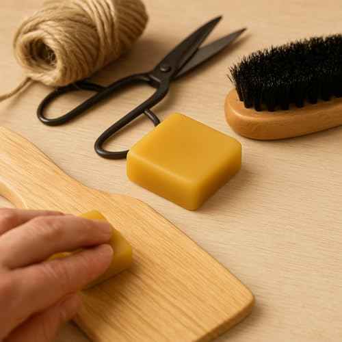 Pure Beeswax Blocks ? USA Made, Beekeeper Bar Crafted ? Natural Beeswax for Crafting, Woodworking, Lip Balm, Cast Iron Seasoning ? Premium Quality, Eco-Friendly, Chemical-Free (2 Pack)