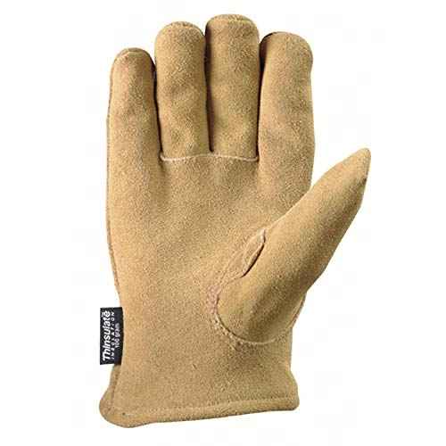 Wells Lamont Men's Thinsulate Deerskin Winter Gloves, Medium (1091)