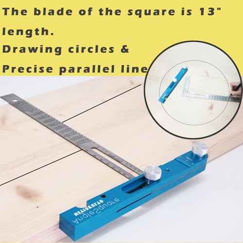 Roof Square,Angle Finder Tool,Aluminum Alloy Squangle,Multifunction Framing Square,Innovative Rafter Square Tool,Protractor