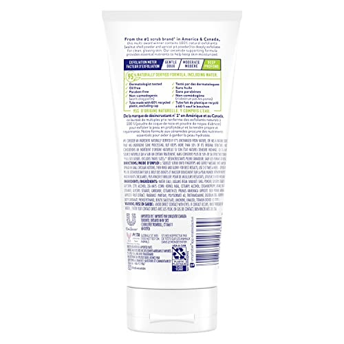 St. Ives Face Scrub Exfoliates | Apricot | For Smooth Glowing Skin | Dermatologist Tested | 6 oz Pack of 3