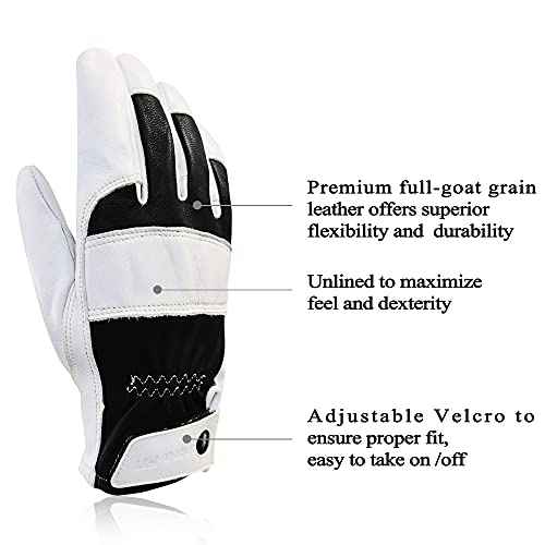 TIG Welding Gloves, High Dexterity Premium Goatskin,Spark-Resistant,True Fit