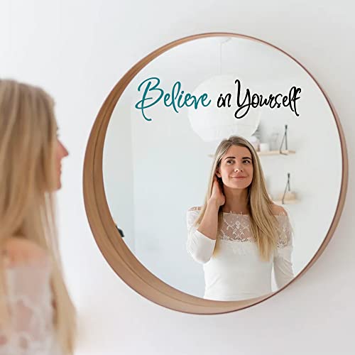 Inspirational Quotes Motivational Sayings Vinyl Peel & Stick Wall Decals for Women, Adults, Bedroom, Living Room, Office, Bathroom