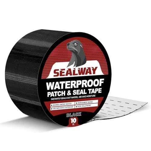 Black RV Roof Sealant Tape, 2" x 10' Waterproof Repair Seal Tape ? Extra Thick, UV-Resistant, Weatherproof Patch for Permanent Leak Sealing on RVs, Trailers, and Mobile Homes