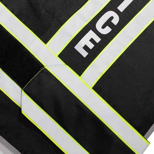 Reflective Class 2 Police Traffic Vest Lime Green 4 Point Breakaway Heavy Duty High Visibility Yellow Police Vest