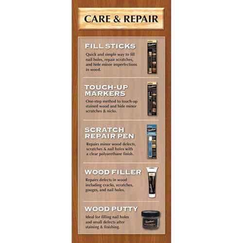 Varathane 374191 Premium Wood Putty, 3.75 oz, Gray