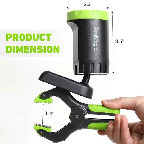 4-Pack Rechargeable LED Work Lights, 360-Degree Adjustable Spotlights with Magnetic Base, Clamp Lights for Barbecue, Workshop, Construction Site, Car Repairing and Home Using