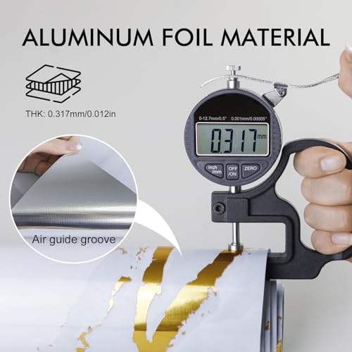 White Gold Marble Contact Paper for Countertops 15.7" X 78"Glossy Peel and Stick Wallpaper Waterproof Self-Adhesive Removable Wall Paper for Kitchen Cabinets Bathroom Furniture Refurbishment
