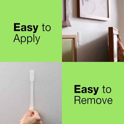 FrogTape reMOVEables Medium Picture Hanging Strips, Damage-Free Removable Adhesive Wall Strips, Picture Hangers, Stick On Wall Mounting for Frames, Canvas, Home D?cor, White, 72 Pairs (144 Strips)