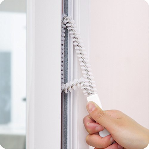 Window Cleaning Brush Sliding Door Track Brushes Window Cleaner Brush 2 Pack