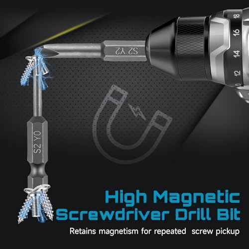 Triwing Screwdriver Bits Set 6pcs Y0 Y1 Y2 Y2 Y3 Y4 Y Tip Screwdriver Bits Magnetic Screwdriver Bits(50mm)