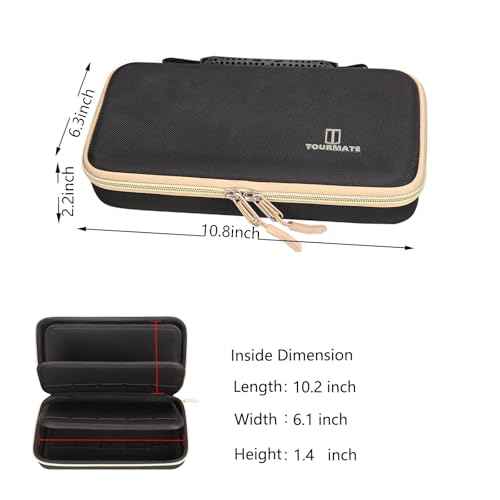 Hard Storage Case for 30 Titanium Oscillating Saw Blades - Universal Multitool Blades Travel Case