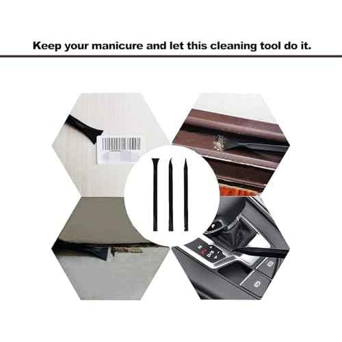 Scraper Small Plastic Scraper Tool, Used in Narrow Spaces and Gaps, Perfect for Removing Oil Stains, Labels, Food, Dirt, Paint, Etc. (6Pcs scrapers)
