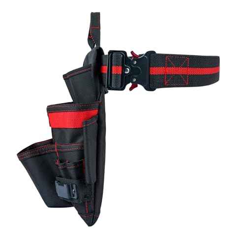 Tool Pouch Heavy Duty Pro Tool Organizer Belt Pouch for Construction Electrician Carpenter Contractor Handy Man