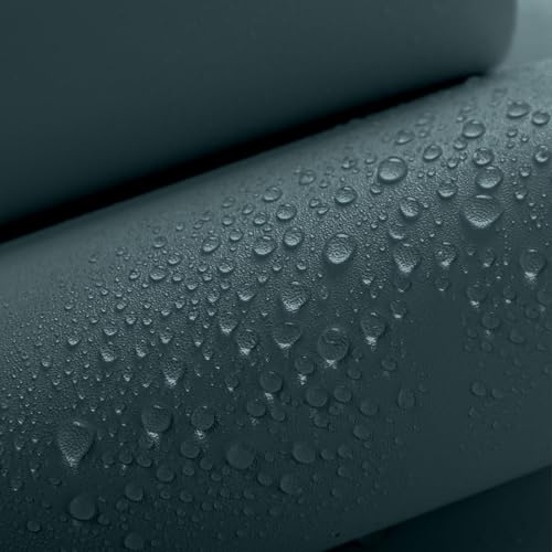 Jeweluck Green Peel and Stick Wallpaper 15.7"x196.8" Solid Matte Self-Adhesive Removable Vinyl for Cabinets and Bathroom