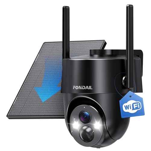 Solar Security Cameras Wireless Outdoor, 2K 360¡Æ View Solar Powered WiFi 3MP Security Camera for Home Security with Color Night Vision, PIR Detection, 2-Way Audio, Motion Alert, Easier to use