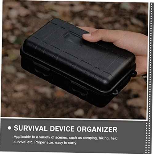 YARNOW 2pcs Box Container Shockproof Field Boxes Field Accessory Decorative Survival Cases Survival Cases for Outdoor Survival Supplies Survival Device Case Survival Supply