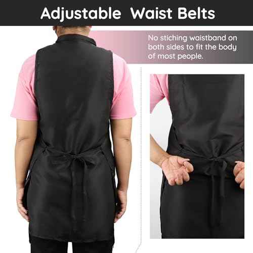 Segbeauty Hairdresser Apron, Professional Salon SPA Hair Stylist Vest Cosmetology Apron Pet Groomer Work Clothes