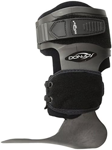 DonJoy Velocity MS (Moderate Support) Ankle Brace: Standard Calf, Right Foot, Medium