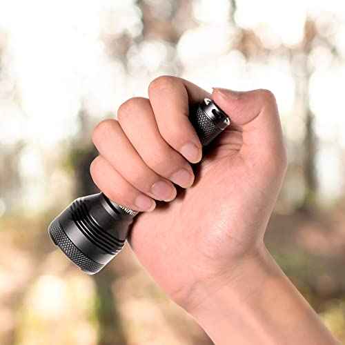 LUMINTOP GTA 1919 feet Pocket Thrower Mini LED Flashlight, 85000cd, 60 Hours Runtime, Waterproof, Strobe, Tailcap Switch