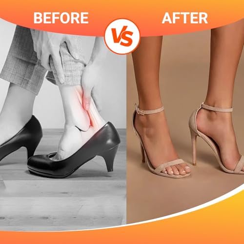 4Pairs High Heel Inserts for Women,Invisible Adhesive Cushion Insoles,Heel Cushion Inserts Liners,Sandal Insoles,Comfort Shoe Inserts Pads for Sandals Flats Pump Dress Shoes Boots (4 Colors)