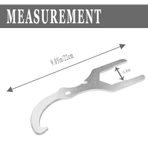 Sink Drain Wrench with Removal Tool 3845