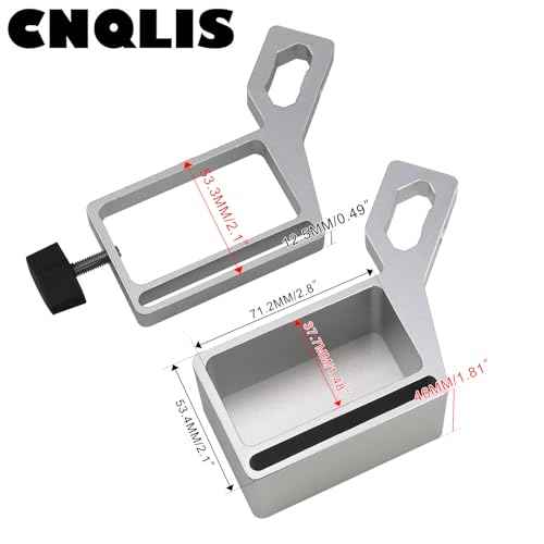 CNQLIS Level Mount Holder for Milwaukee Packout Tool Boxes, Fits Packout Organizers, Includes Set Screws, Creative Mods & Upgrades for Milwaukee Packout tool box ? Left Side