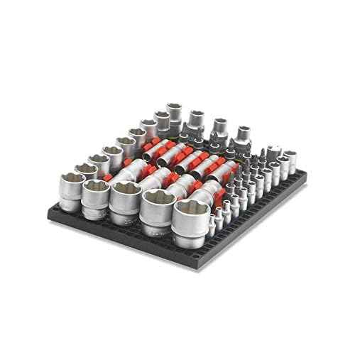 Organizer Genie - Four Black Pegboard Set to organize your Sockets, Wrenches, Pliers, Screwdrivers, Bits and All Other Tools