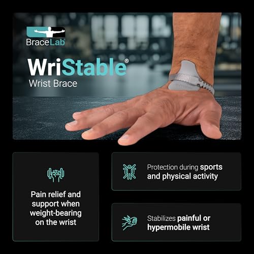 Wristable® Wrist Brace - Versatile Wrist Support Ideal for Pain with Weight-bearing Activities - Adjustable & Comfortable Fit Without Restrition - Ultimate Support and Protection