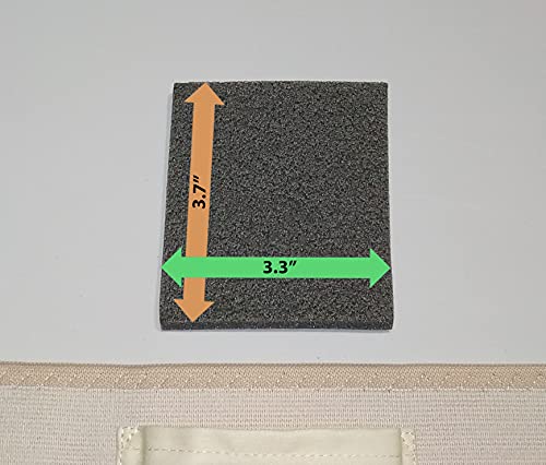 Umbilical Ventral Belt Hernia Reduction Binder With Navel Pad, Abdominal Support for men and women. Hernia support comfort band and bandage. (#8 for Waist Circumference: 55-61 inch(140-155 cm))