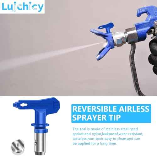 315 Spray Tip Nozzle, Reversible2/ Airless Paint Sprayer Tips for Airless Sprayer (Pack)