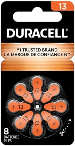 48 X Size 13 Duracell Activair (Da13) Easy Tab Hearing Aid Batteries