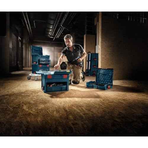 Bosch Bosch ORG1A-YELLOW Organizer Set for L-BOXX-1A, Part of Click and Go Mobile Transport System, 17-Piece