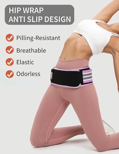 Sacroiliac Belt Lower Back Pain SI Joint Hip Belt Breathable Anti-Slip Pelvic for Men and Women Adjustable Sciatica Pelvis Lumbar Pain Relief -Pelvic Support Belt-Hip Braces(Petite XS/S)