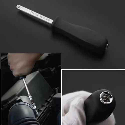 3 Pcs 1/4 Inch Drive Spinner Handle, Standard Socket Driver Handle for Car, Automotive Repair Maintenance