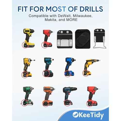Hammer Holder and Tape Measure Clip for Belt, Magnetic Belt Tool Holder, Strong Magnet Tool Clip for Wrench, Pliers, Screw Driver, Screws, Sockets, Drill Bit, 3 Pack