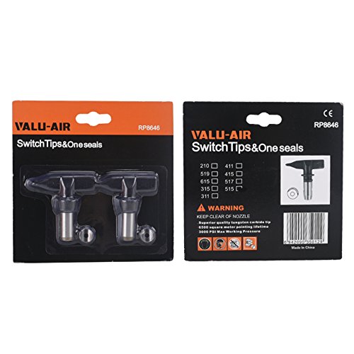 Valu-Air Reversible Airless Sprayer Tip for Airless Paint Sprayers 2 Per Pack (517)