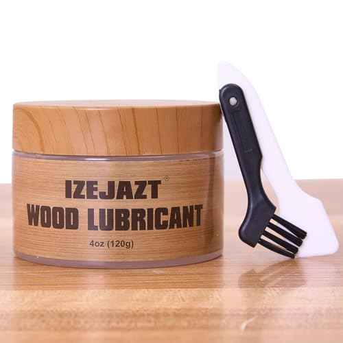 Drawer Wax£¬Multi - Purpose Paste Wax and Lubricant for Wood Furniture, Doors and Drawers - Wood Wax, Door Hinge Lubricant, Wood Drawer Lubricant(4 Oz)