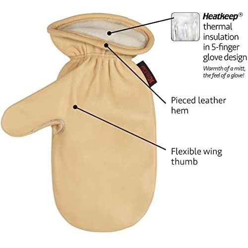 Kinco Axeman Lined Grain Cowhide Mitt
