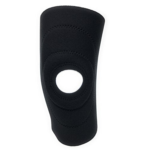 OTC Knee Support, Encircling Stabilizer Pad, Neoprene, Black, 3X-Large (Pack of 2)