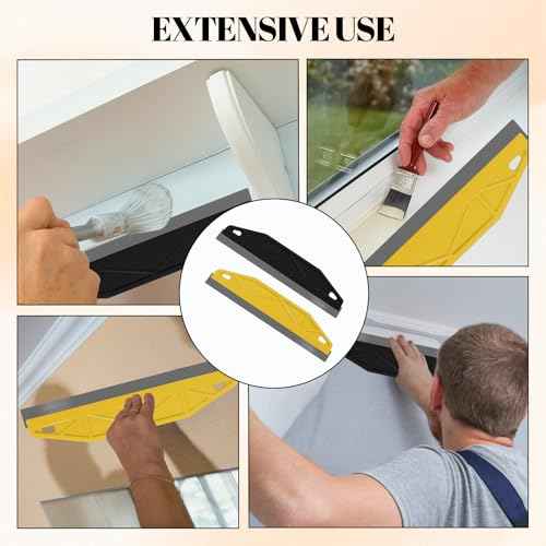 Paint Trim Guard 12 Inch ? Professional Paint Edger Tool for Walls, Paint Shield for Trim, Precision Edge Tool for Clean, Crisp Lines