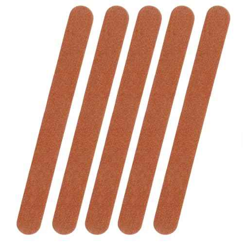 Brown Double Side Sanding bar 17.8x1.9cm polishing bar Sanding bar for Plastic Model Wood Sanding Tools 30PCS